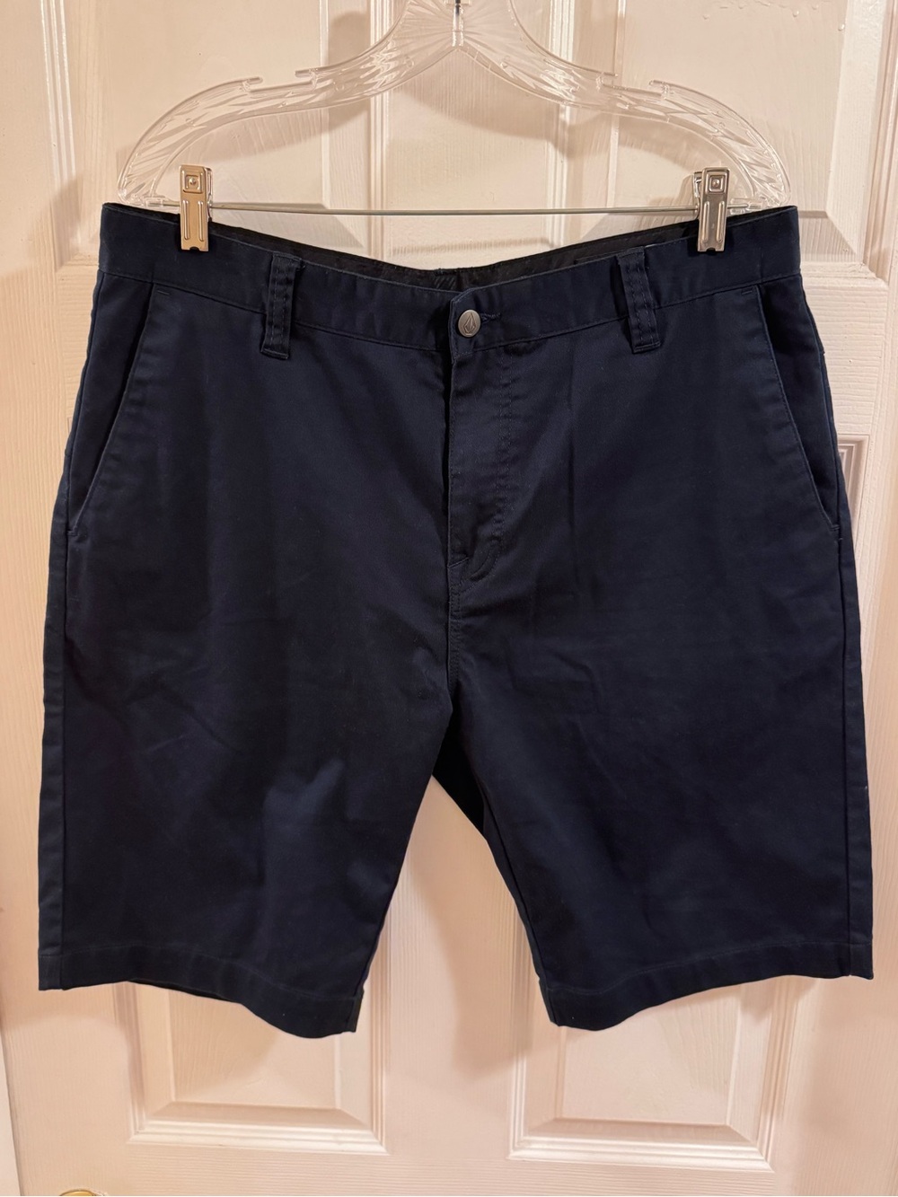 Men's Volcom Navy Chino Shorts